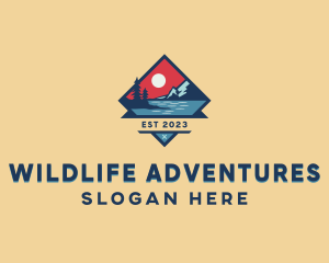 Mountain Lake Outdoor logo design