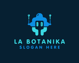 Startup Tech  Robot Logo