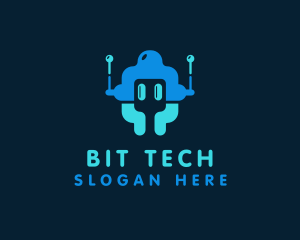 Startup Tech  Robot logo design