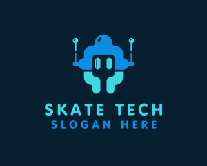 Startup Tech  Robot logo design