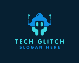 Startup Tech  Robot logo design