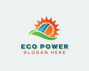 Renewable - Sun Solar Energy logo design