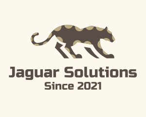 Wild Jaguar Animal logo design