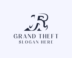 Elegant Swoosh Boutique  Logo