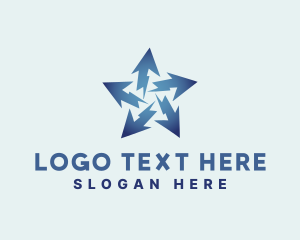 Management - Star Lightning Electricity logo design