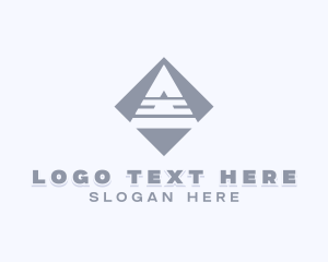Company - Generic Pyramid Letter A logo design