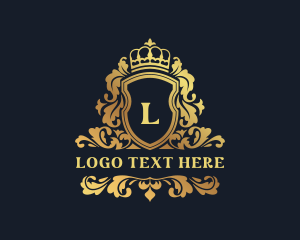 Academia - Luxury Crown Royalty logo design