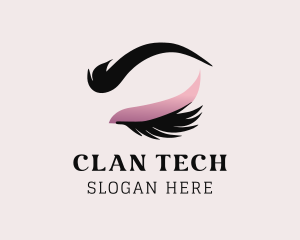 Cosmetics Beauty Eyelash  Logo