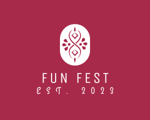 Fest - Floral Infinity Art logo design