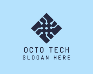 Tech Circuit Software logo design