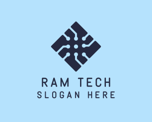 Tech Circuit Software logo design