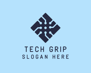 Tech Circuit Software logo design