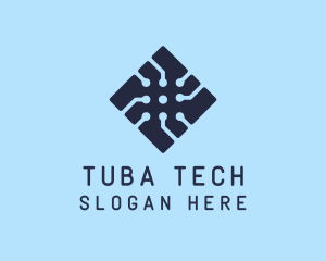 Tech Circuit Software logo design