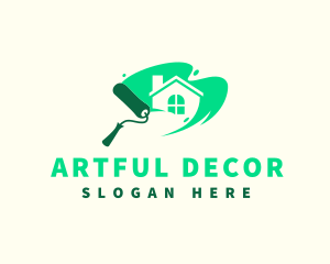 Home Painting Decoration  logo design