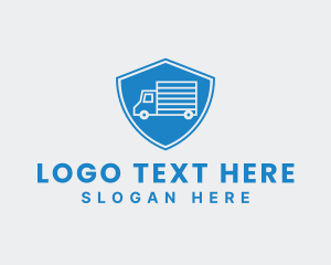 Towing Truck - Modern Delivery Truck logo design