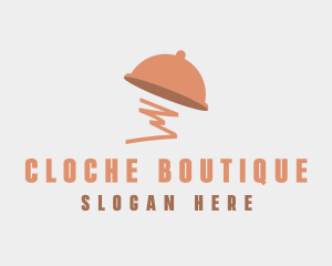 Food Menu Cloche logo design