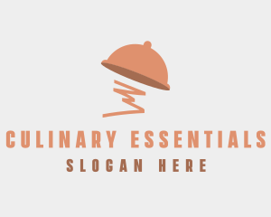 Food Menu Cloche logo design