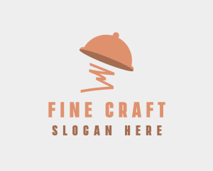 Food Menu Cloche logo design