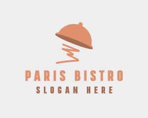 Food Menu Cloche logo design