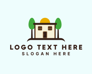 Suburban - Cottage House Property logo design