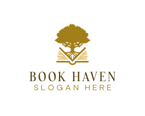 Bookstore - Tree Bookstore Publishing logo design