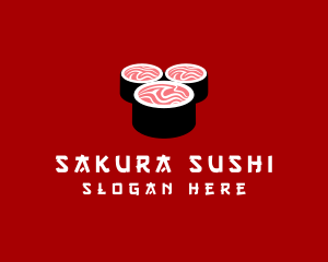 Japanese - Japanese Sushi Roll logo design