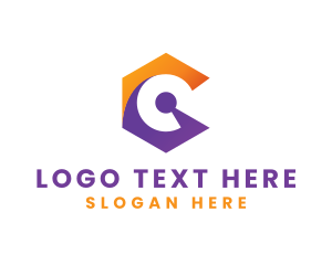 Company - Hexagon Technology Letter G logo design