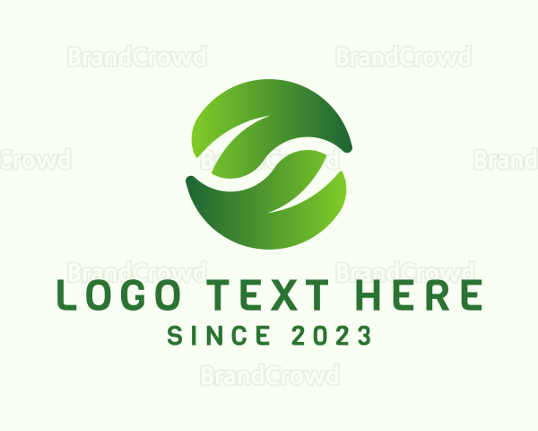 Organic Leaf Plant Logo