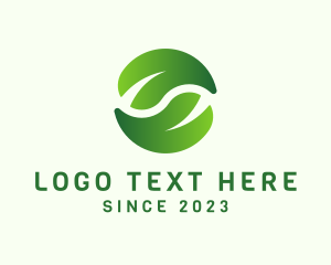 Eco Friendly - Organic Leaf Plant logo design