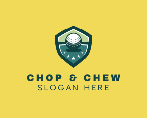 Match - Shield Golf Ball Tournament logo design