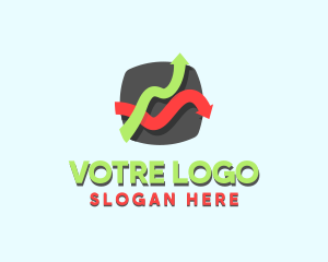 Stock - Stocks Line Graph logo design