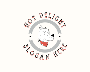 Pet Dog Grooming logo design