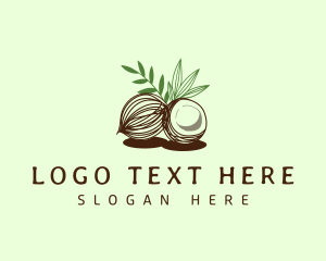 Tropical - Tropical Coconut Organic logo design