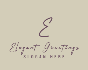 Elegant Signature Boutique logo design