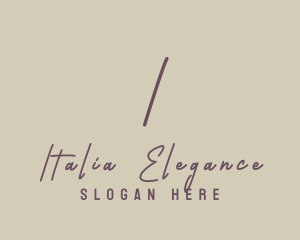 Elegant Signature Boutique logo design