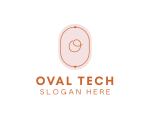 Oval - Fashion Beauty Oval logo design