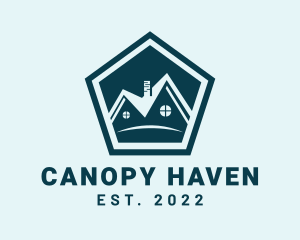 Canopy - Roof House Repair logo design