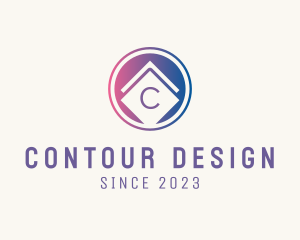 Tile Furniture Interior Design logo design