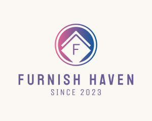 Furnish - Tile Furniture Interior Design logo design