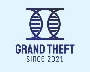 Programming - Cyber DNA Strand logo design