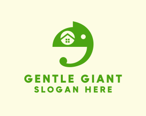 Elephant Animal Home  logo design