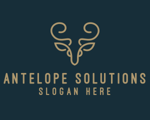 Wild Deer Hunting logo design