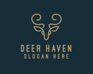 Wild Deer Hunting logo design