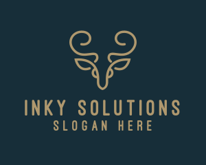 Wild Deer Hunting logo design