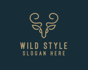 Wild Deer Hunting logo design