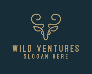 Wild - Wild Deer Hunting logo design