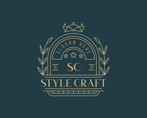 Elegant Wedding Styling logo design