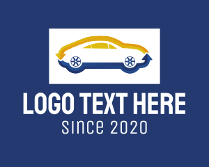 Driving School - Automotive Car Exchange logo design