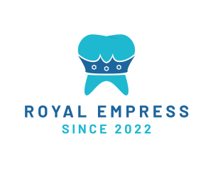 Dentistry Crown Tooth logo design