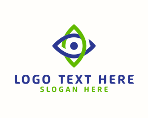 Visual Art - Eye Star Optics logo design